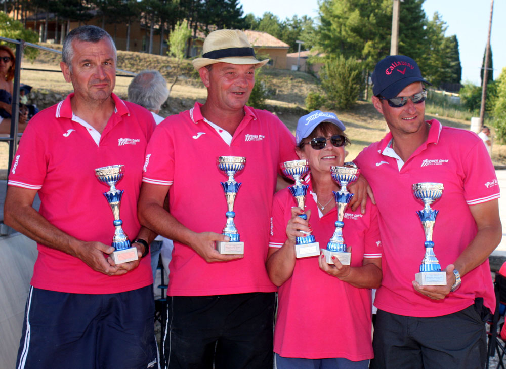 Jouvet (Tournon) champion devant Gineste (Aubenas) chez les M4