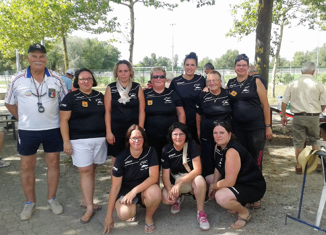 Les féminines de Doux Eyrieux perdent de justesse en quarts de finale