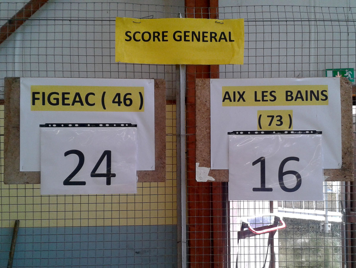 Au Cheylard, Figeac se qualifie pour la finale