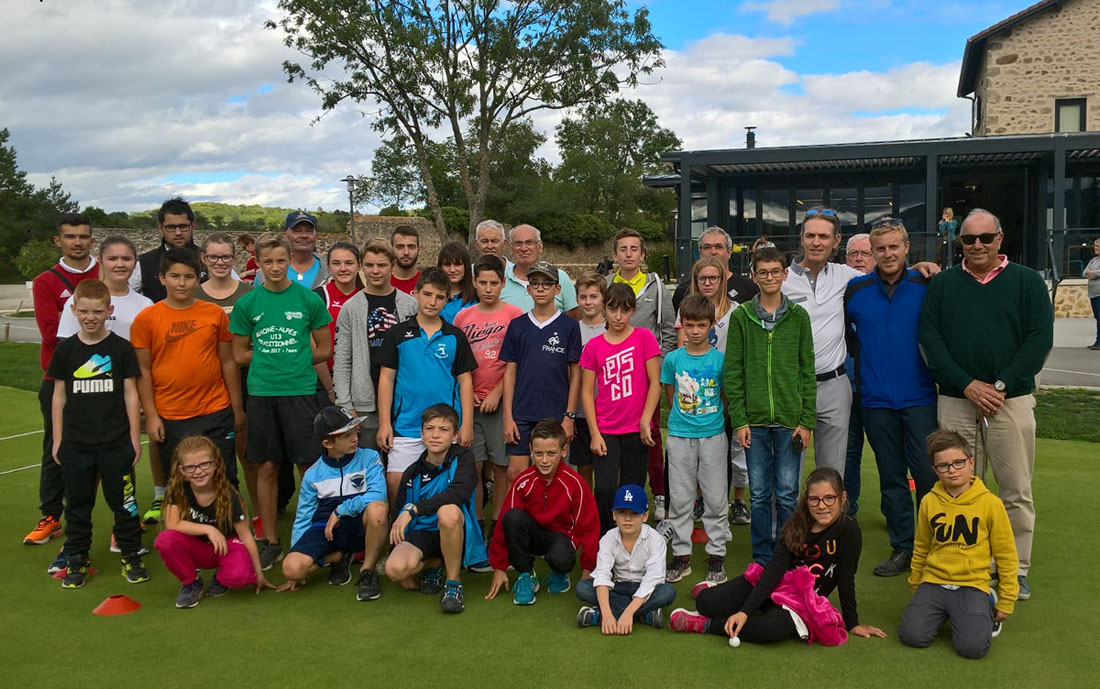 Echange de pratiques entre boulistes et golfeurs