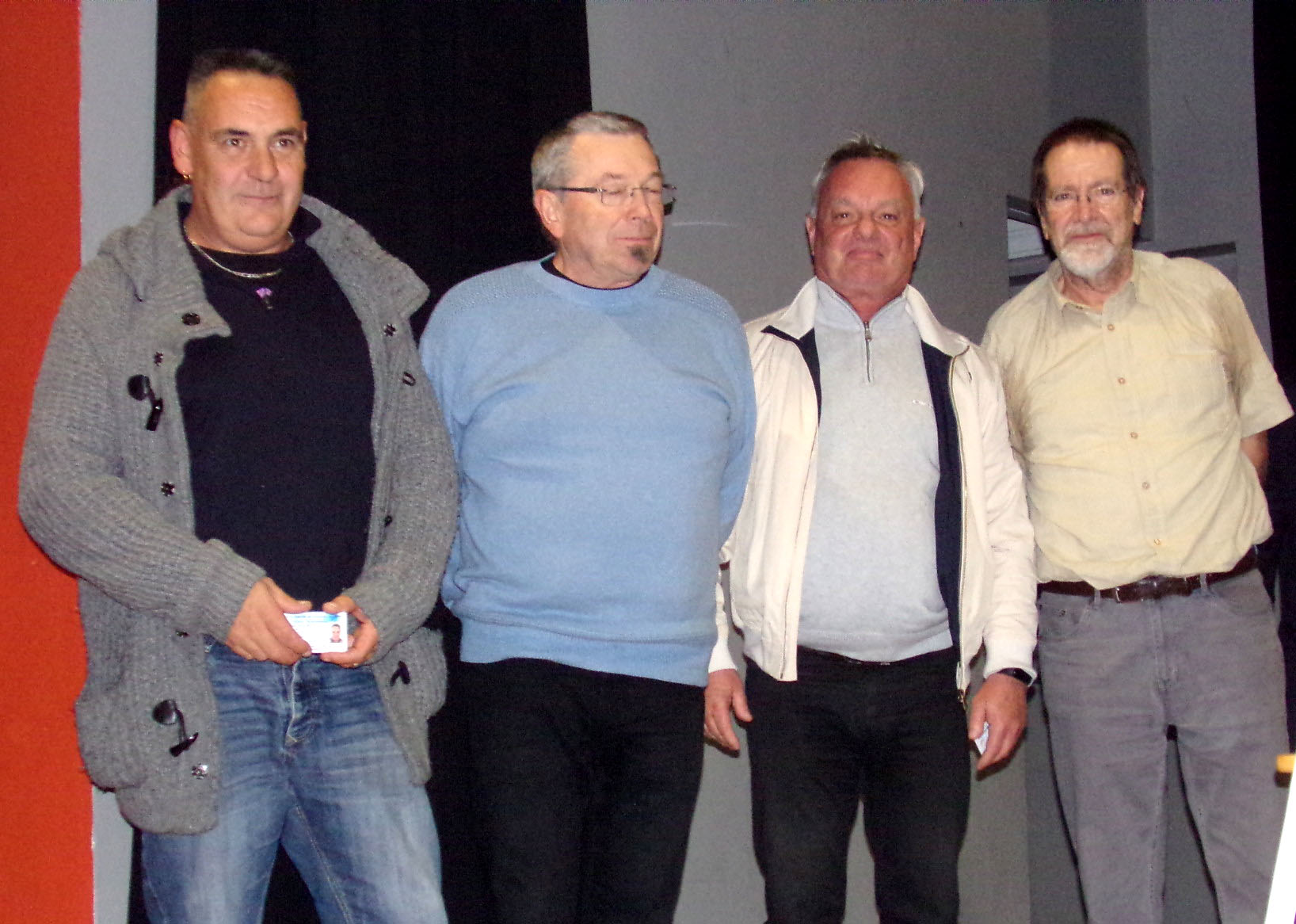 Les arbitres au congrès