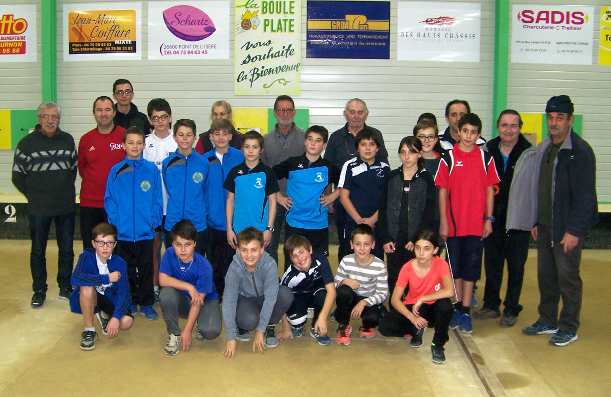 Compétitions de tir à Plats pour les moins de 13 ans