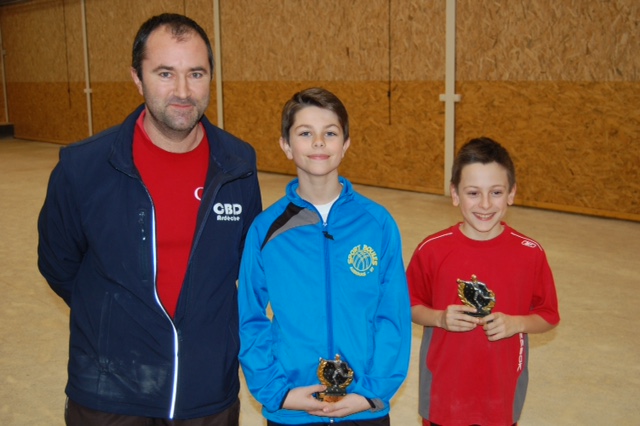 Les qualifiés U13 en tir à Lamastre