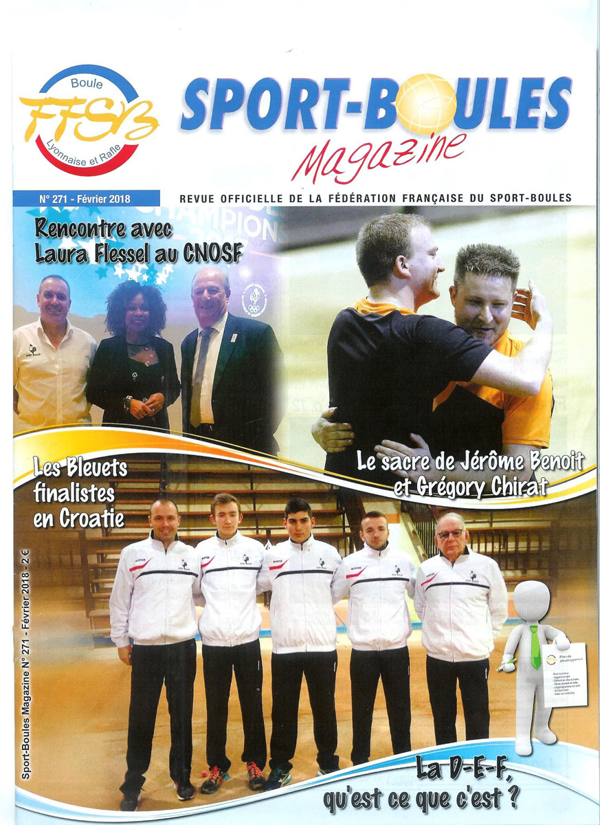 Appel d’offres FFSB pour Sport Boules Magazine