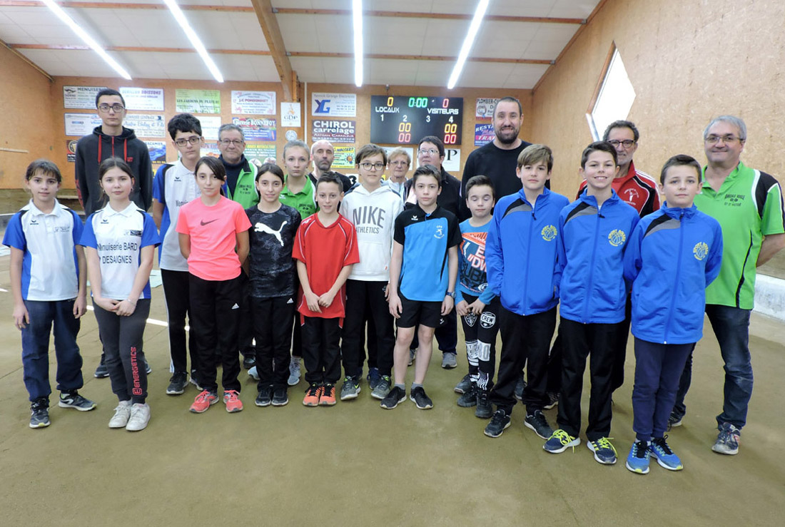 Les U13 à Saint Victor