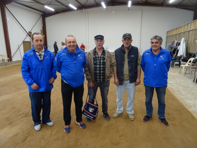 Résultats des vétérans à Villeneuve de Berg
