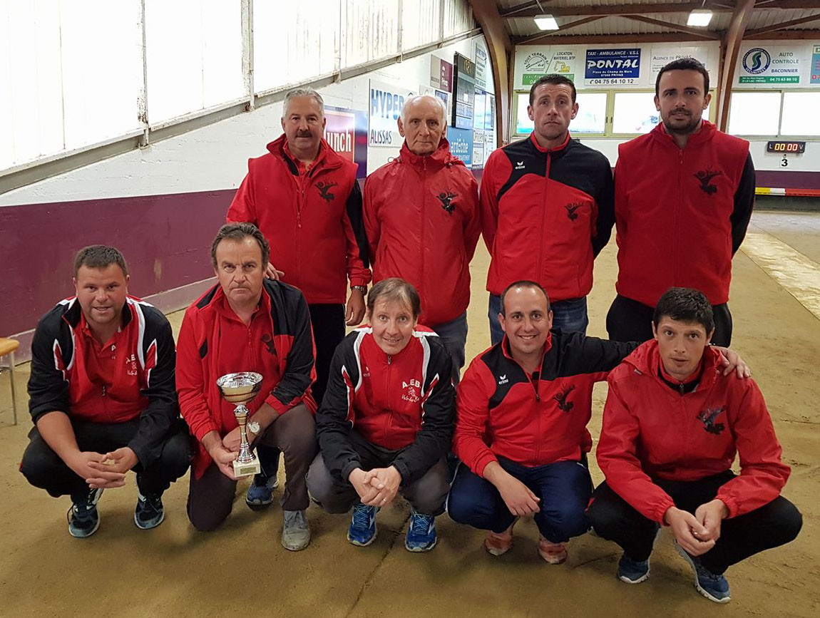 Les Valsois sont champions de l’Ardèche