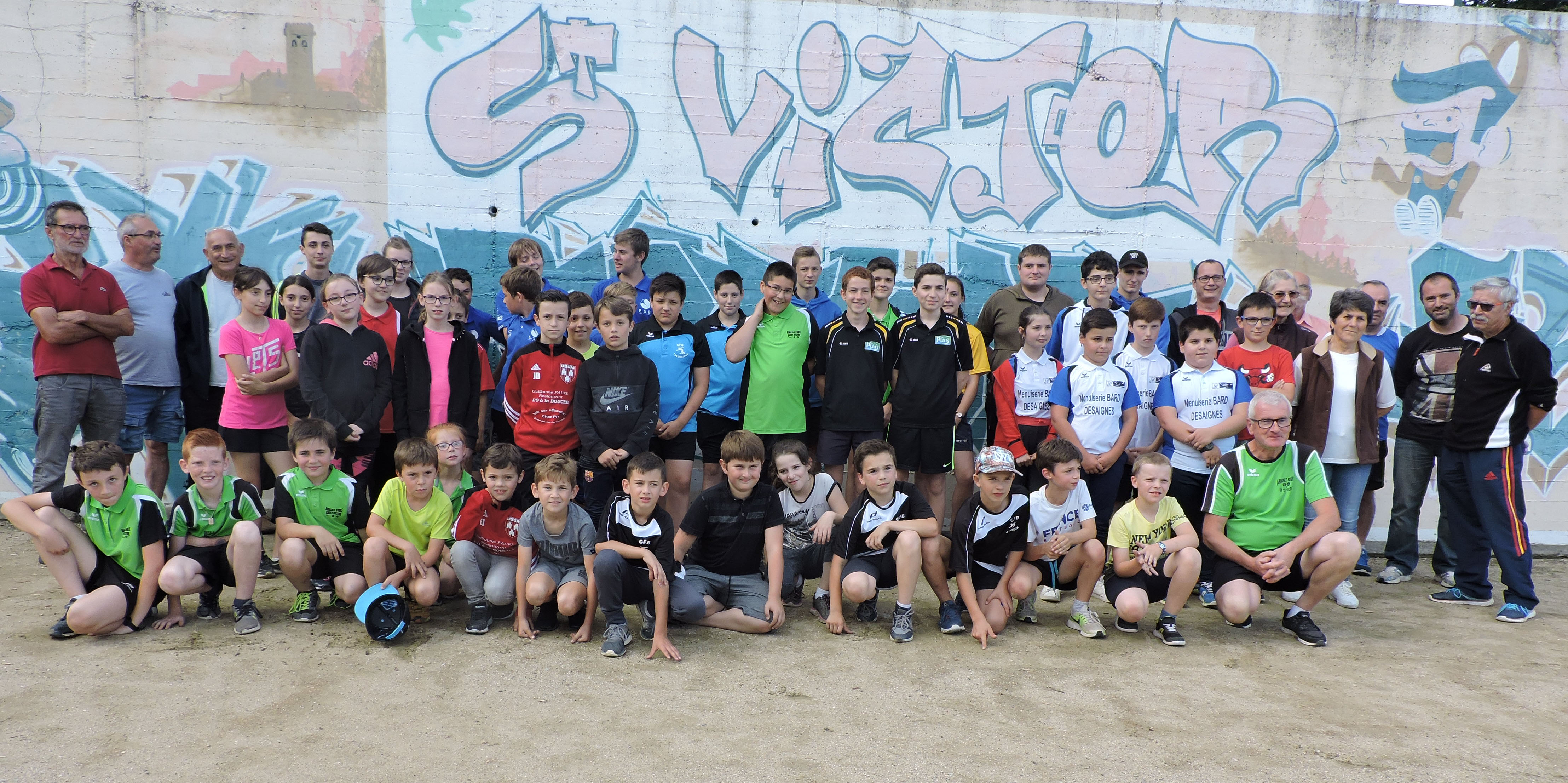 Concours de jeunes à Saint Victor