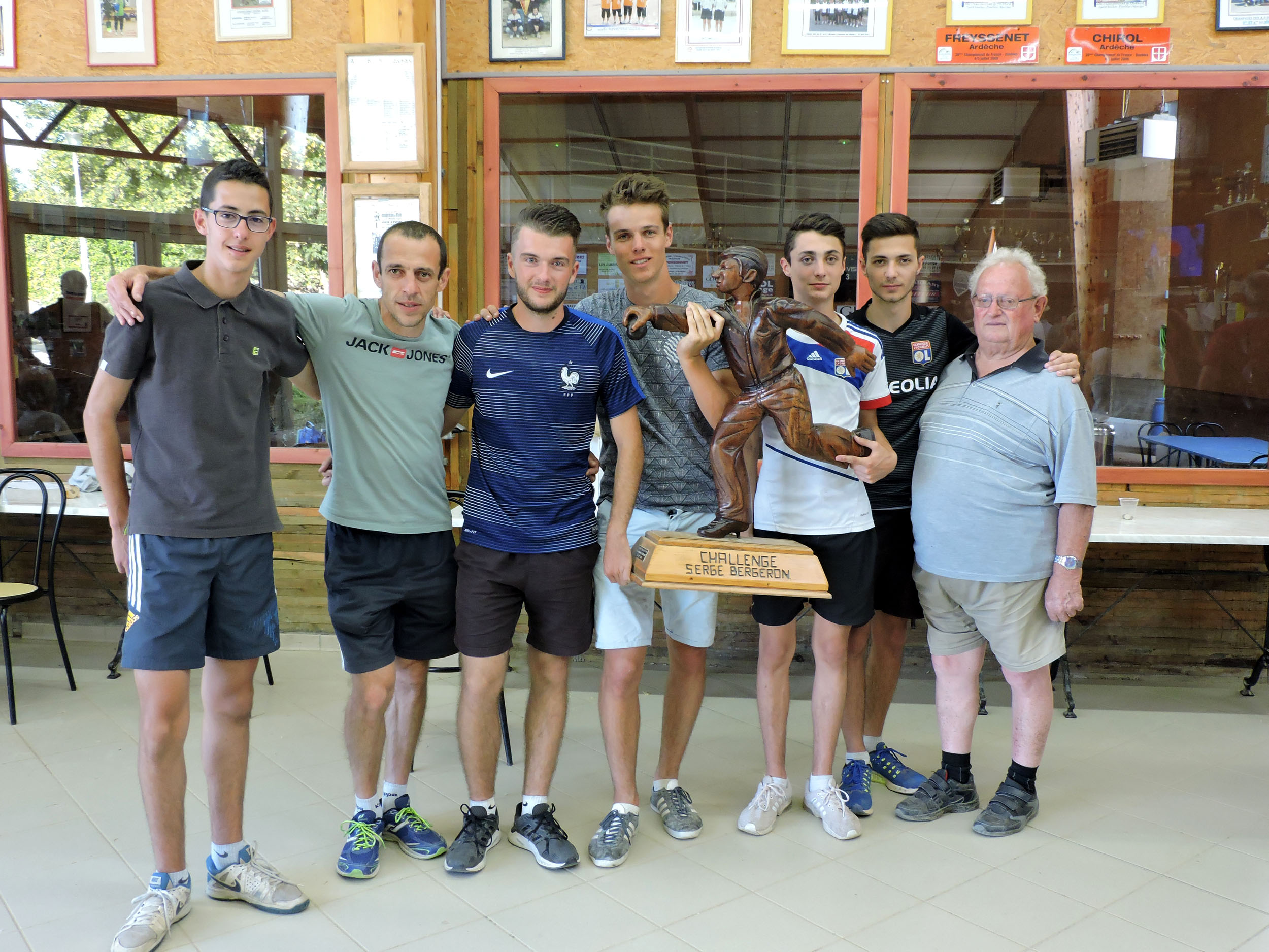 Quatorze quadrettes pour un sociétaire à Saint Victor