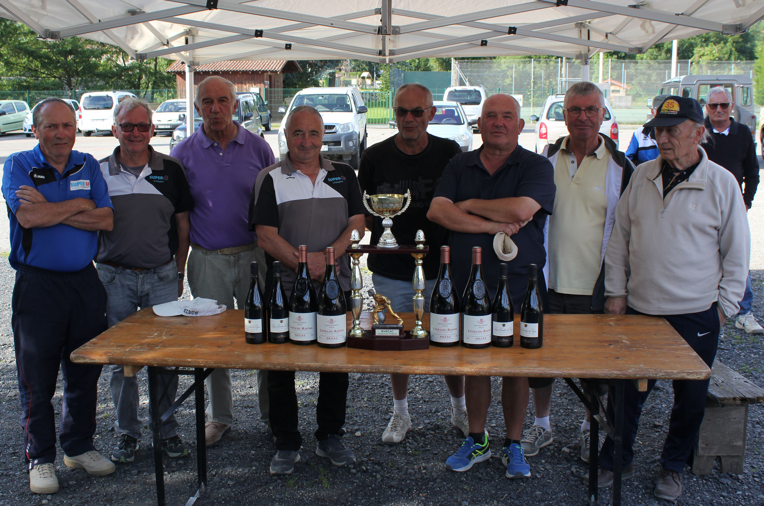 Résultat du 16 quadrettes loisirs vétérans de Mariac