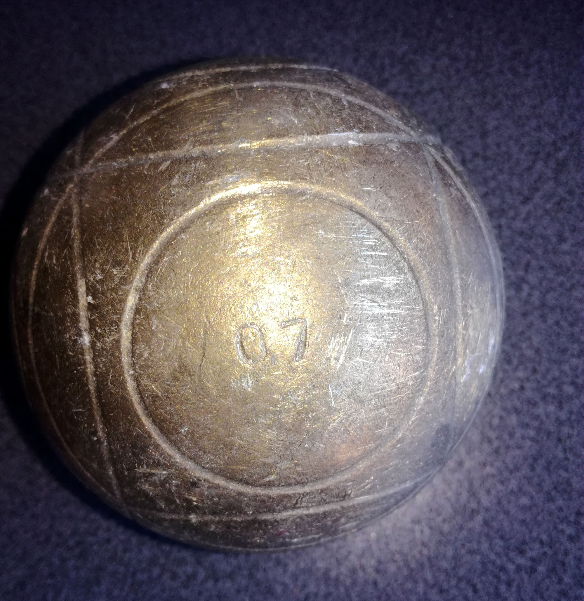 Echange de boules