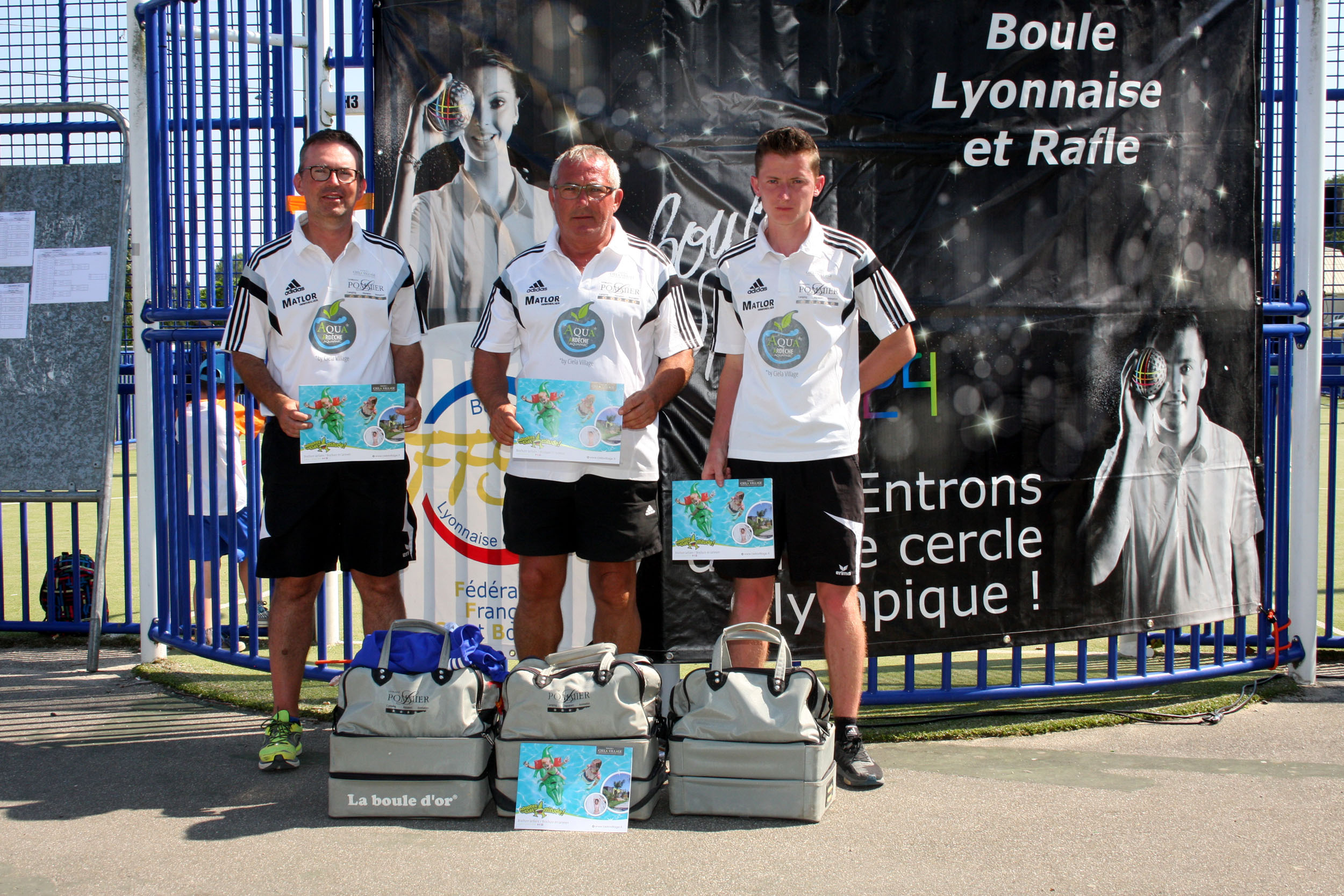 Brousset n’oublie pas son sponsor