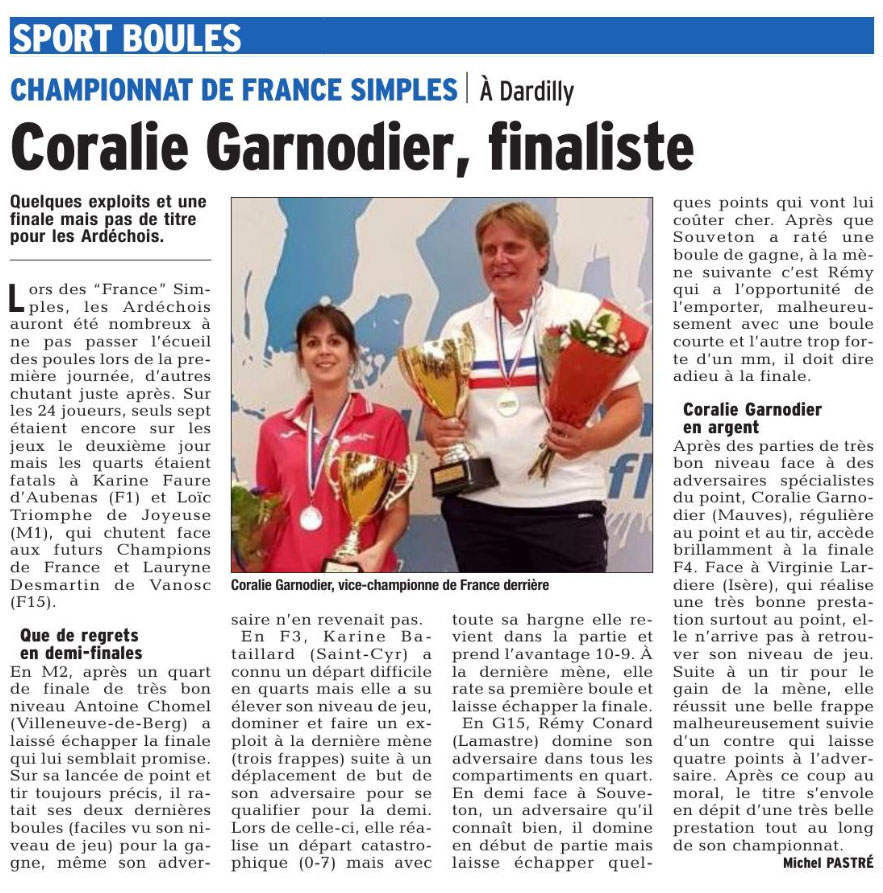Revue de presse d’août