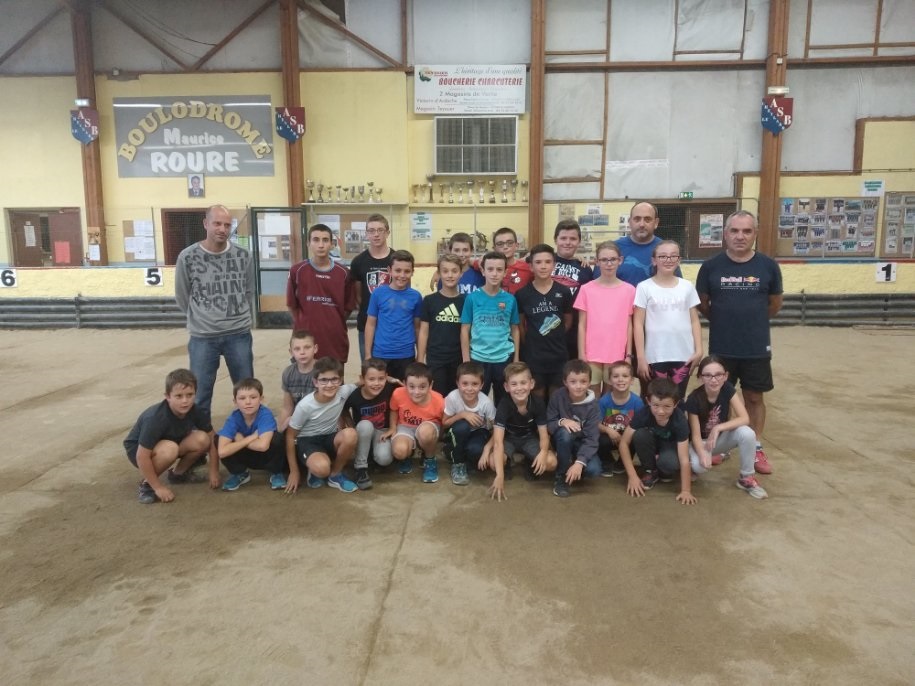 Ecole de boules du Cheylard, c’est reparti pour une nouvelle saison