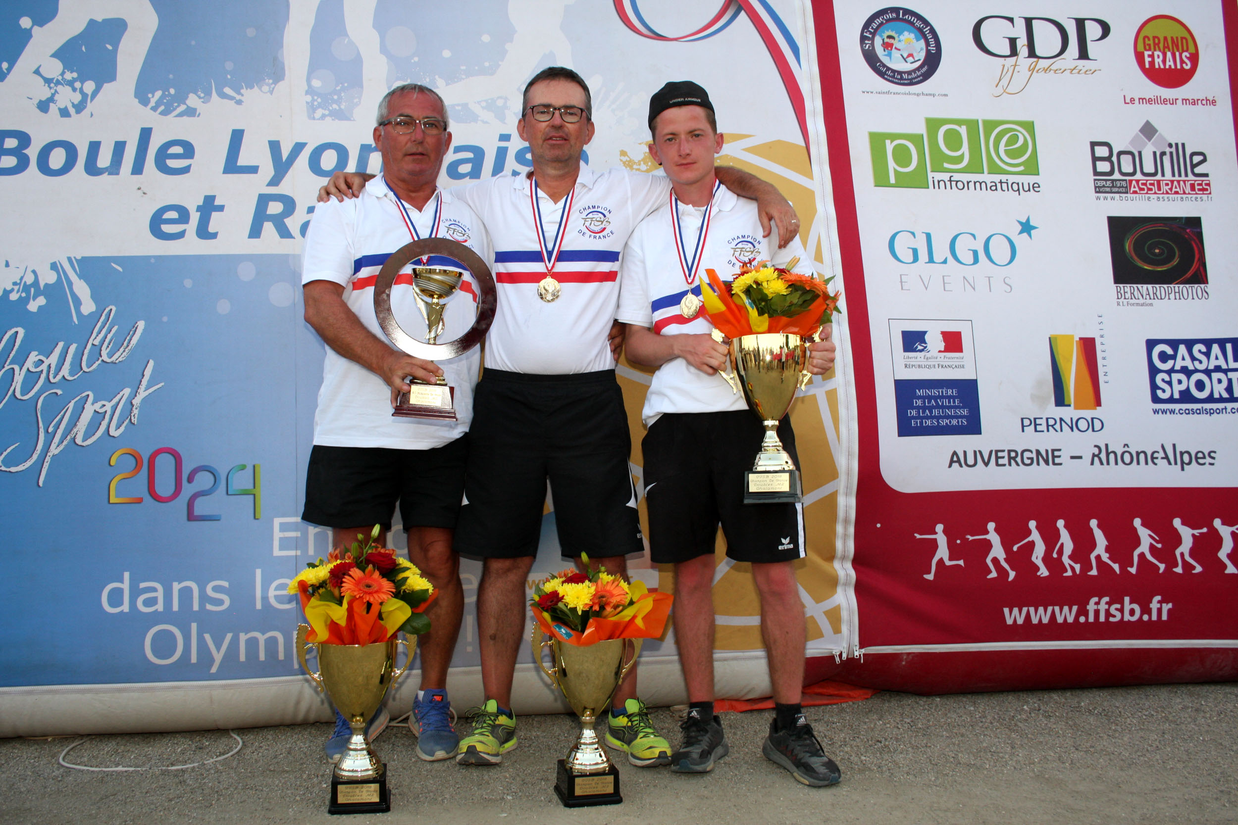 Les récompenses sportives du congrès
