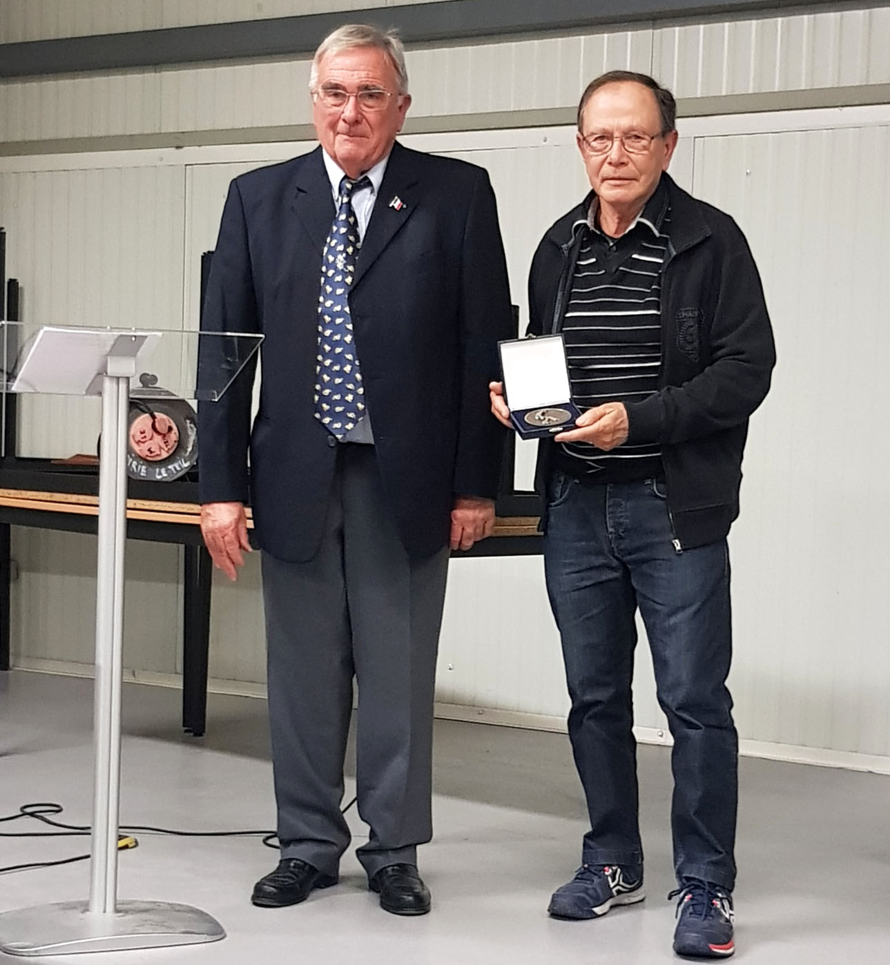 Médaille de l’OMS pour René Quartier
