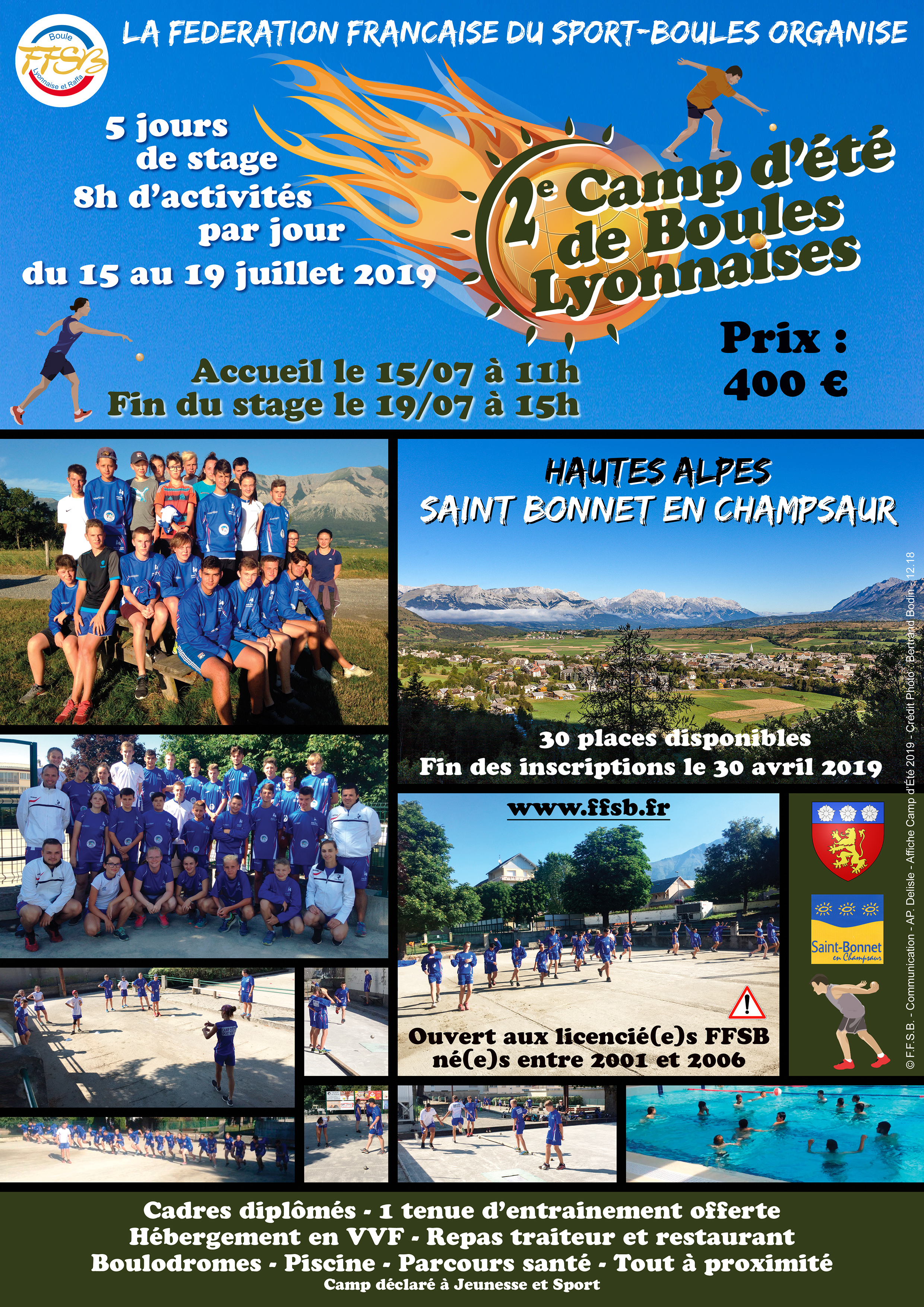 Nouveau camp d’été pour les jeunes