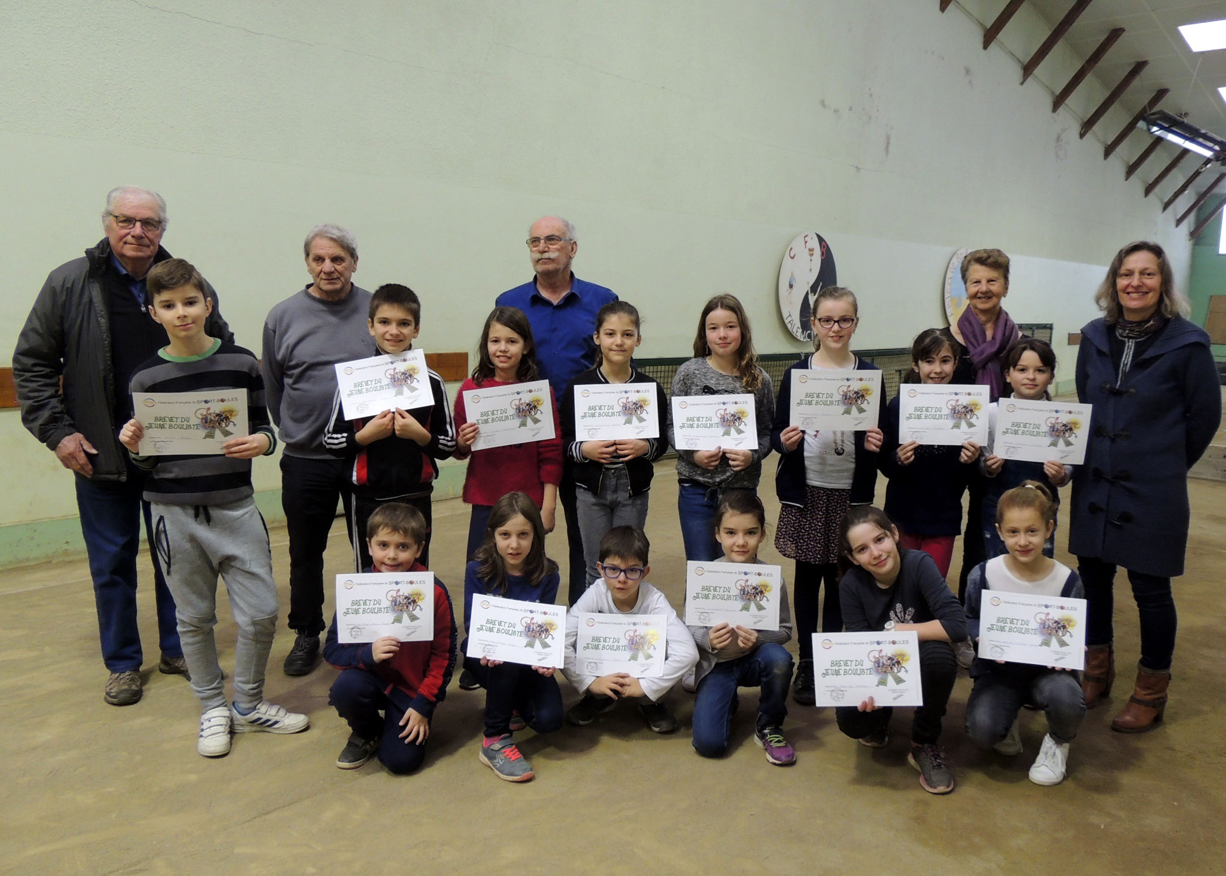 Remise de diplômes à Talencieux