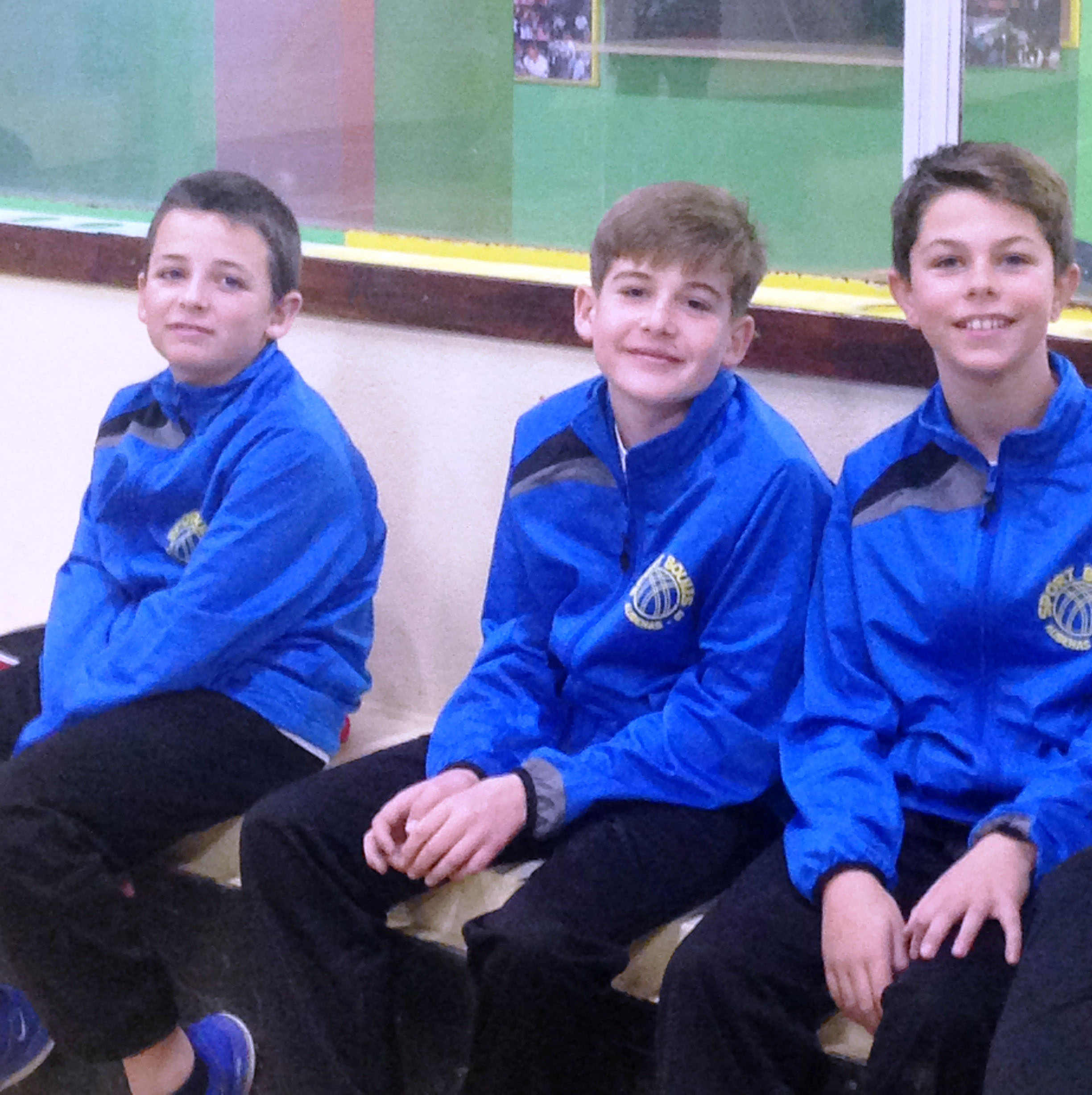 Les trois premiers U13 qualifiés en tirs