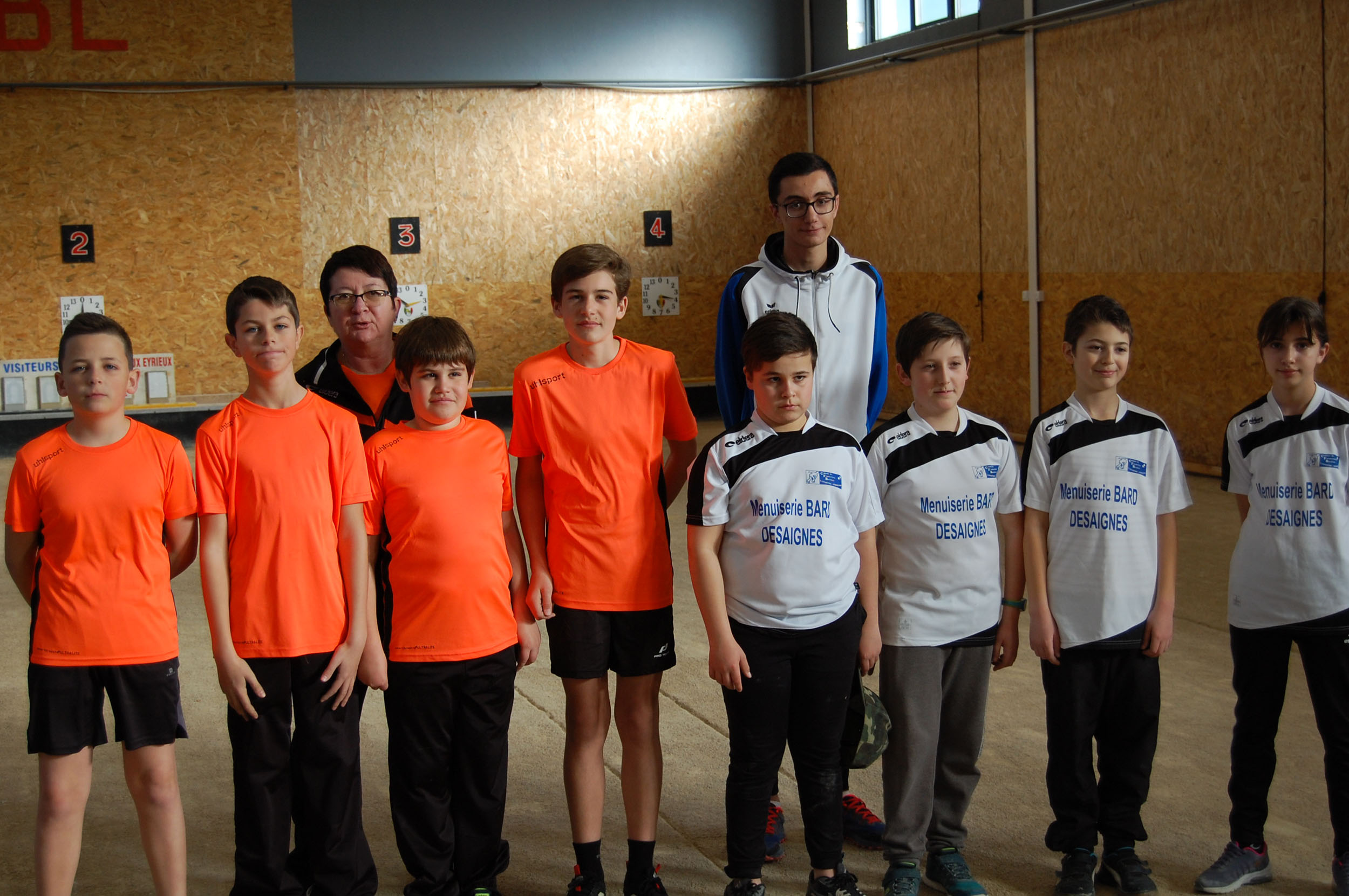 Les U13 d’Aubenas s’imposent à Lamastre