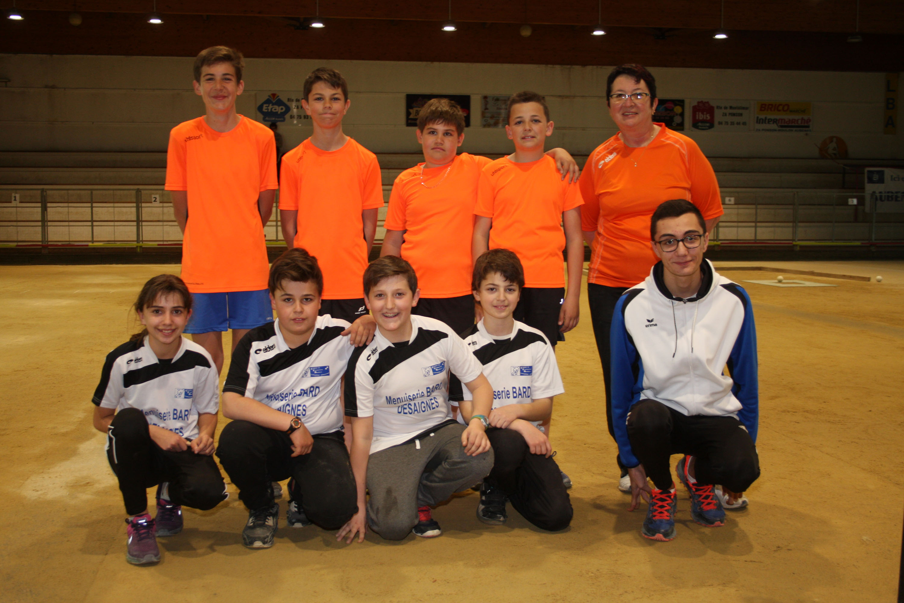 Aubenas vainqueur de Lamastre en U13