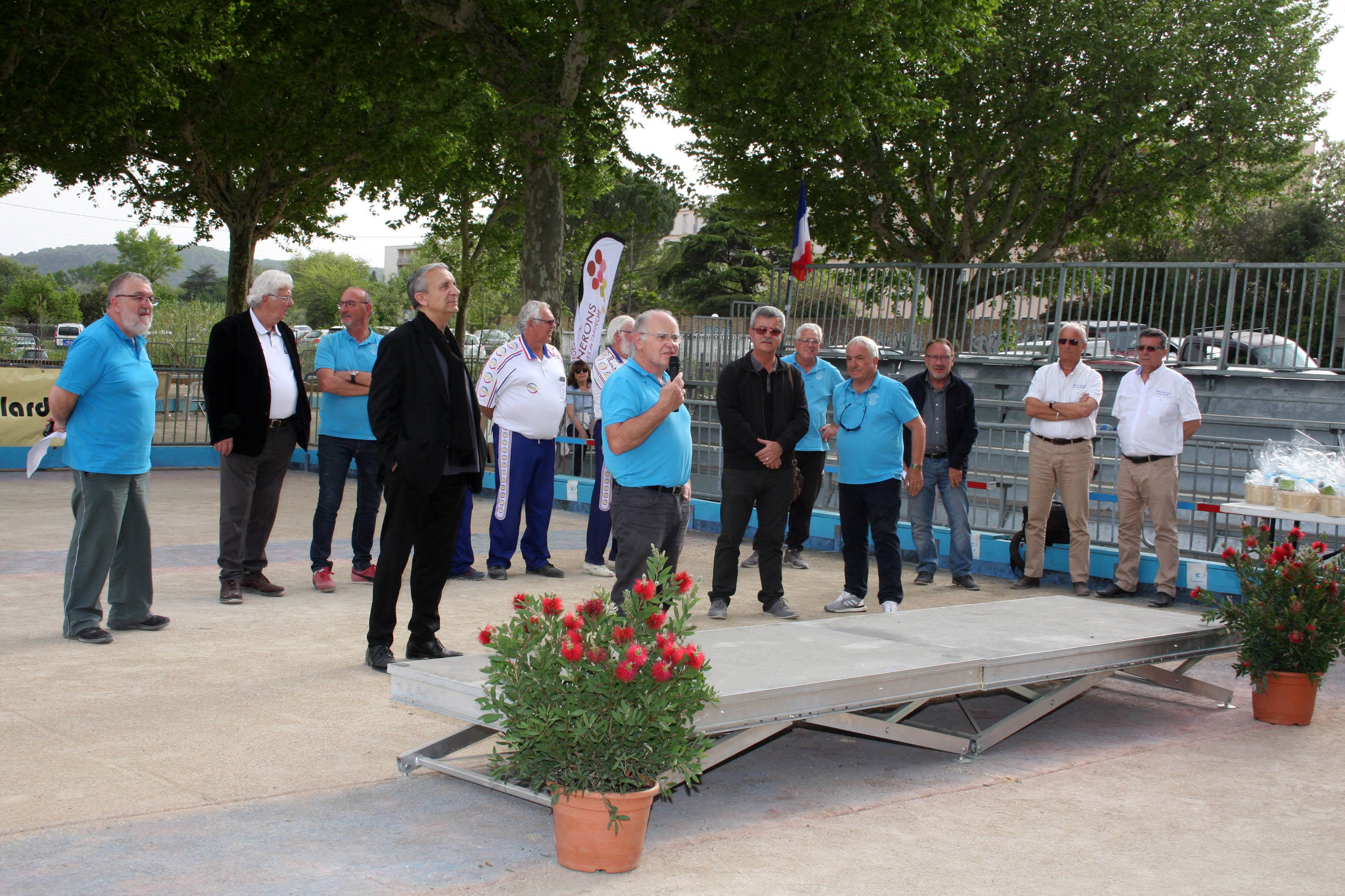 A Bourg Saint Andéol, Pierre Courbier quitte la présidence sur un nouveau succès