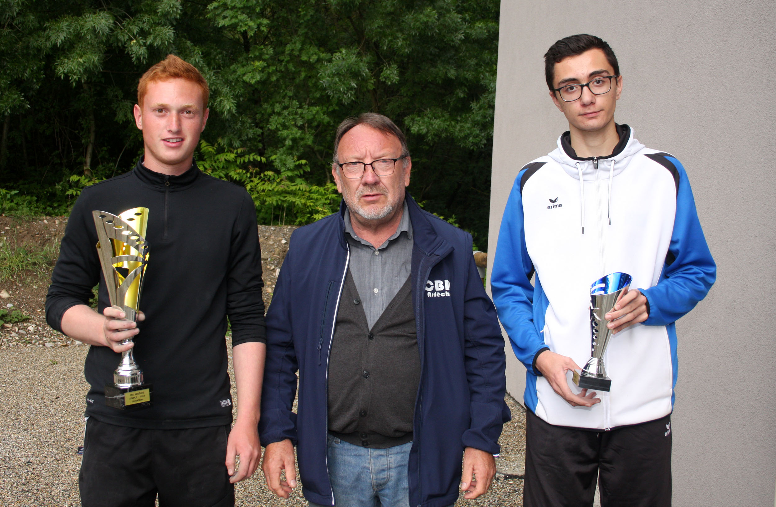Les finalistes chez les jeunes