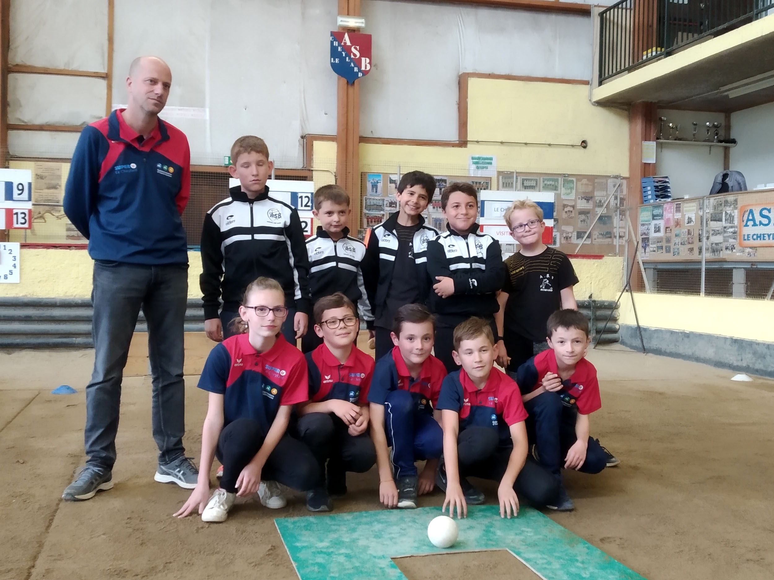 En U9/U11, Le Cheylard a conclu sa saison par une victoire contre Romans