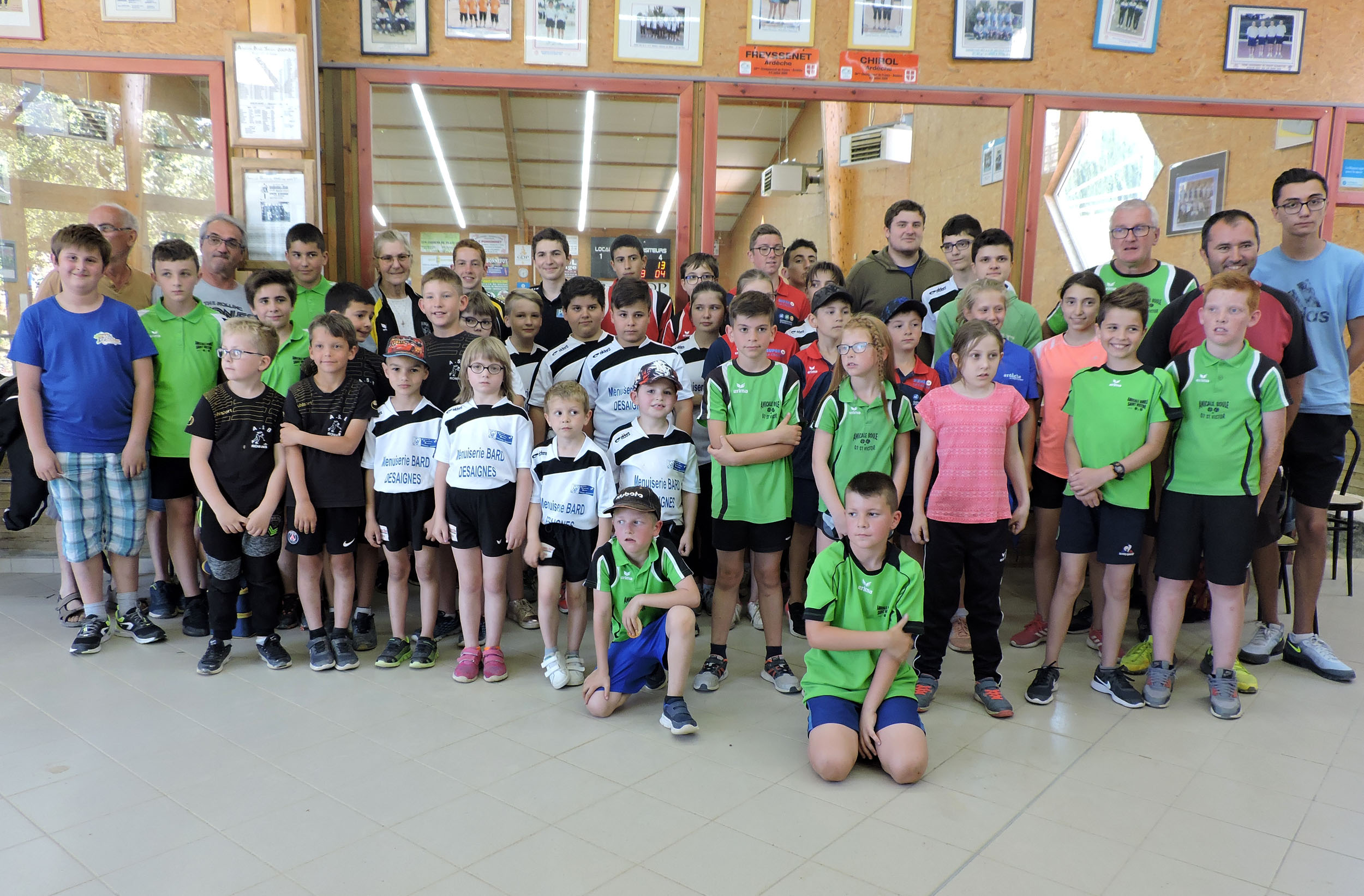 Concours jeunes à Saint Victor