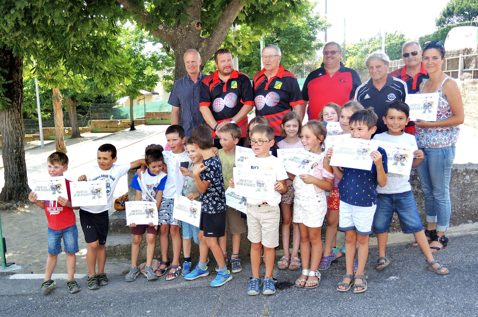 De jeunes boulistes brevetés à Boulieu les Annonay