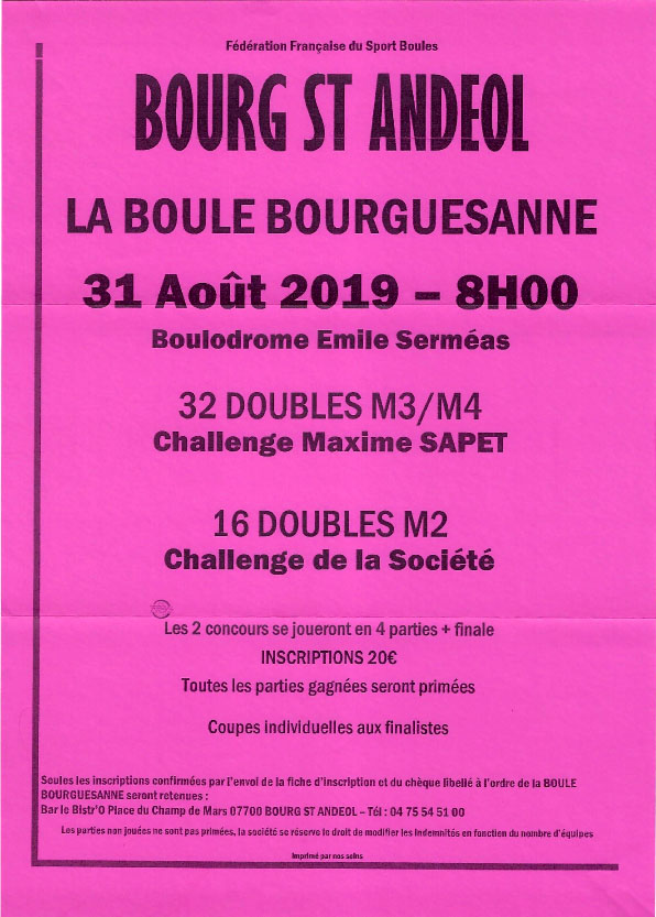 Inscrivez-vous à Bourg Saint Andéol