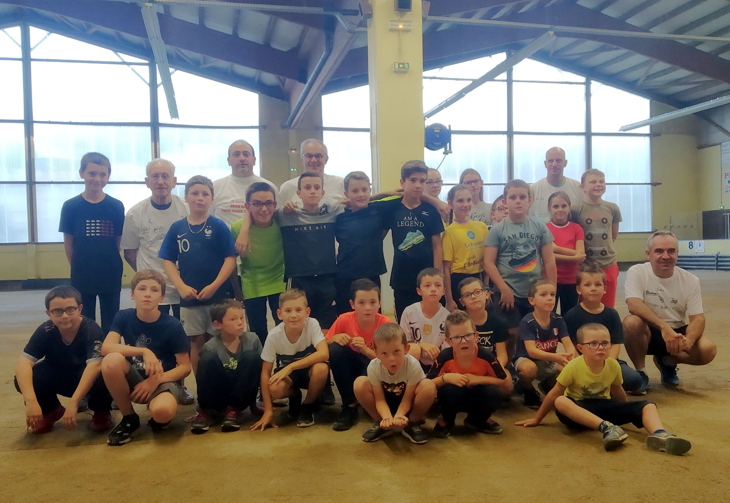 Ecole de boules du Cheylard, l’heure de la reprise