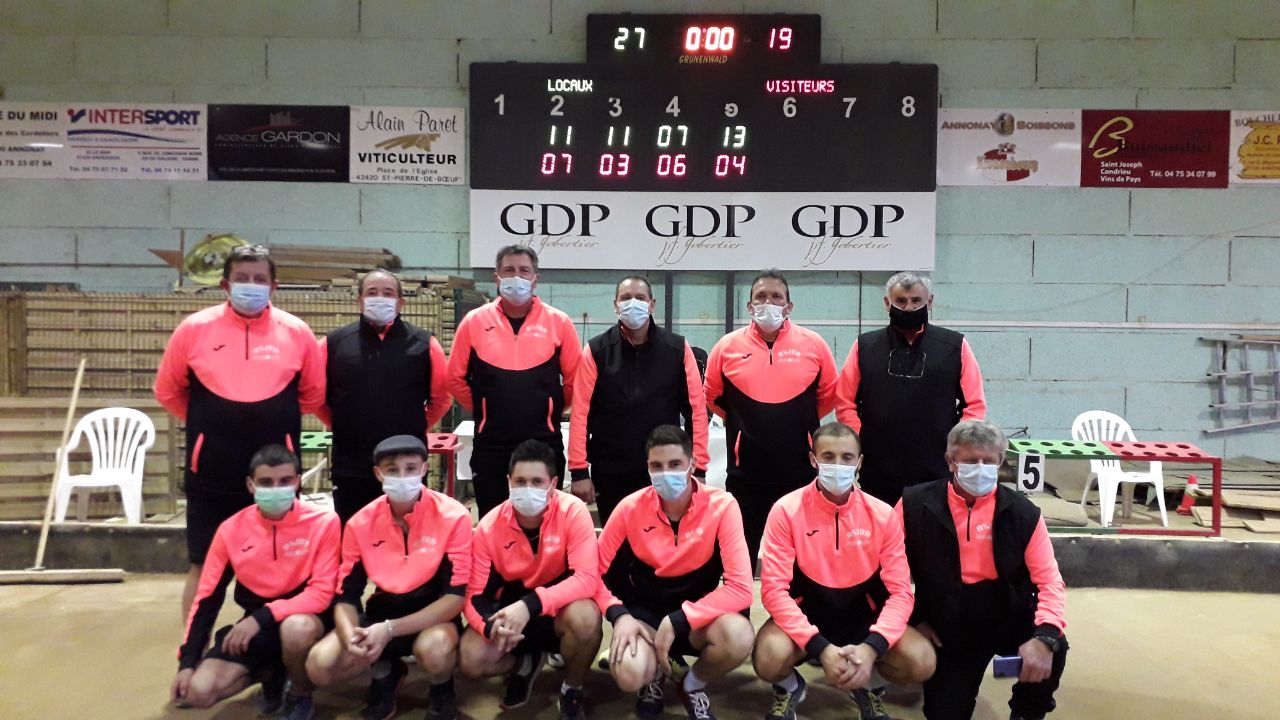 Annonay 1 vainqueur à domicile