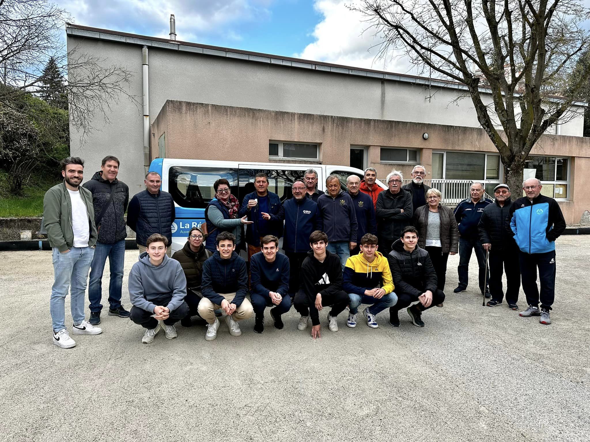 Remise des clefs Minibus
