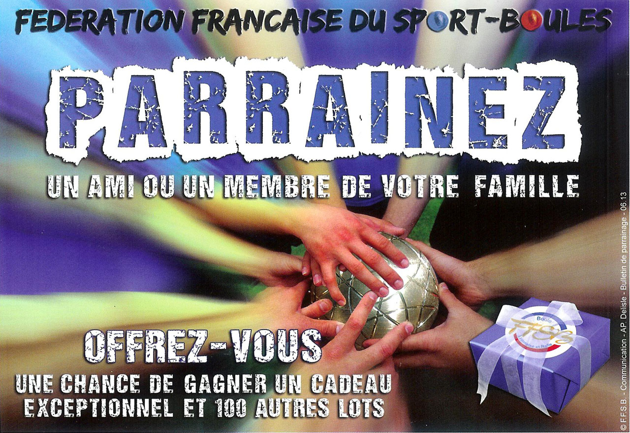 Opération parrainage « Le Sport-Boules pour tous »