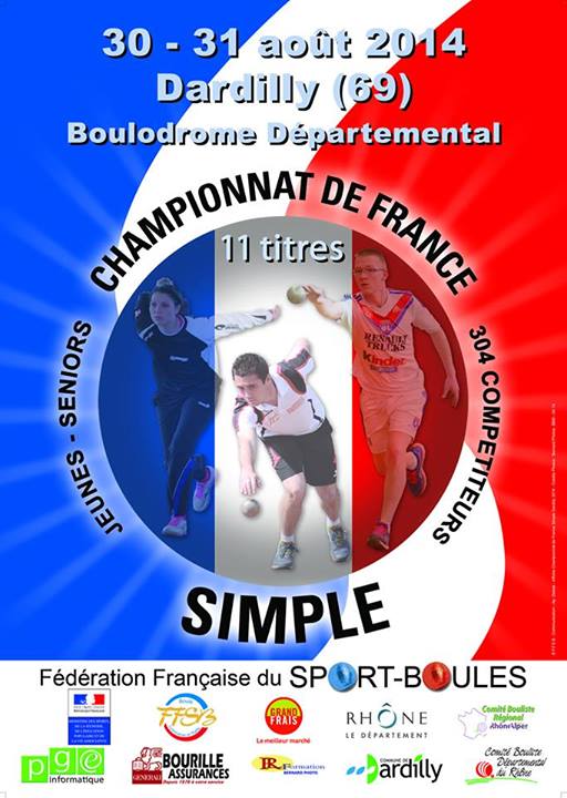 Championnat de France simple à Dardilly