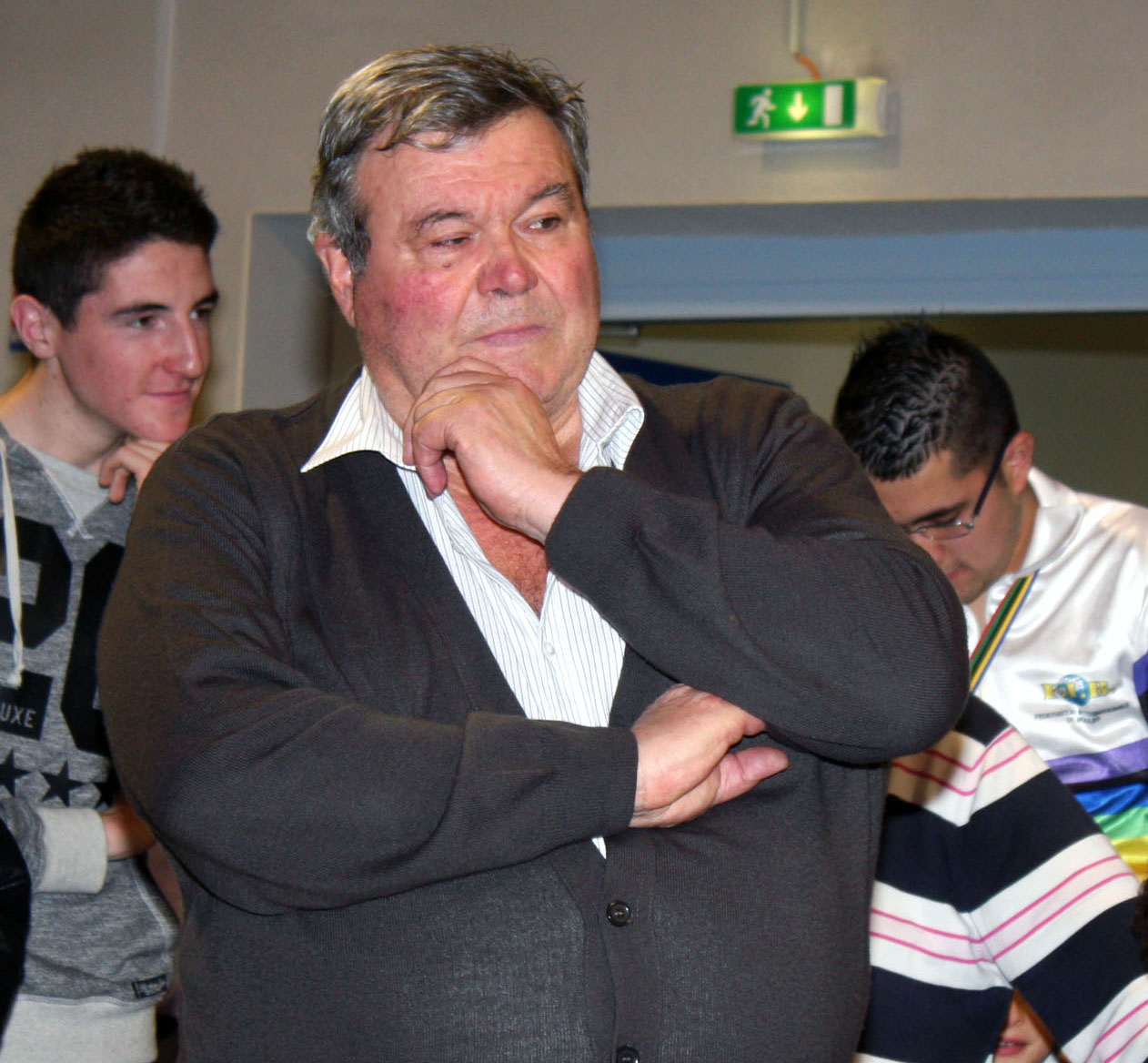 Alain Delichiere a reçu la médaille d’or de la FFSB