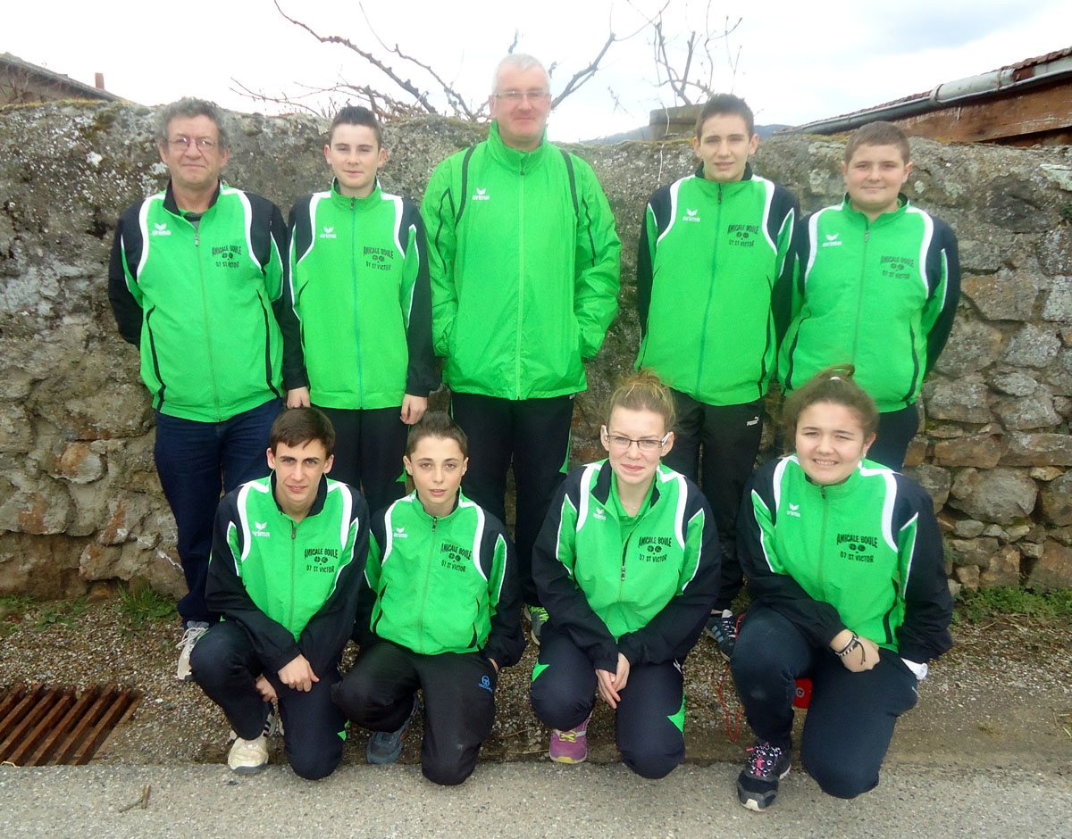 Les U15 de Saint Victor en demi-finale des clubs