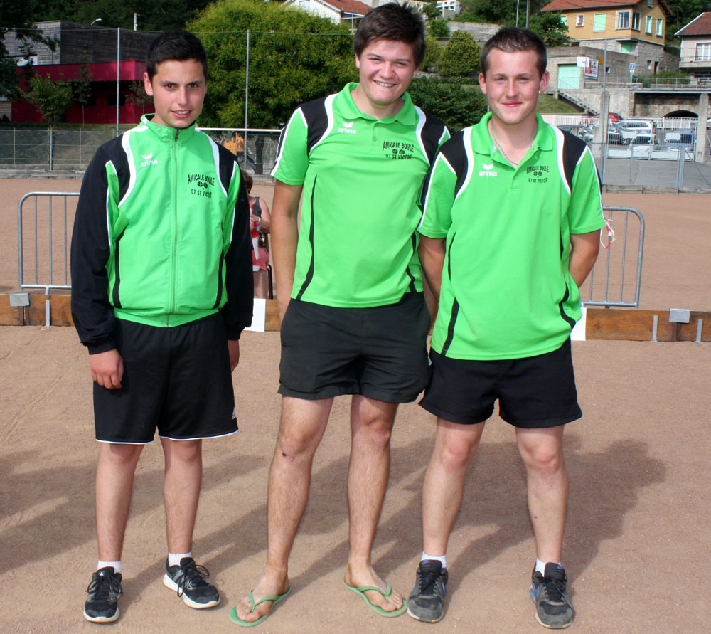 Moins de 18 ans. Le titre 2015 pour Saint Victor