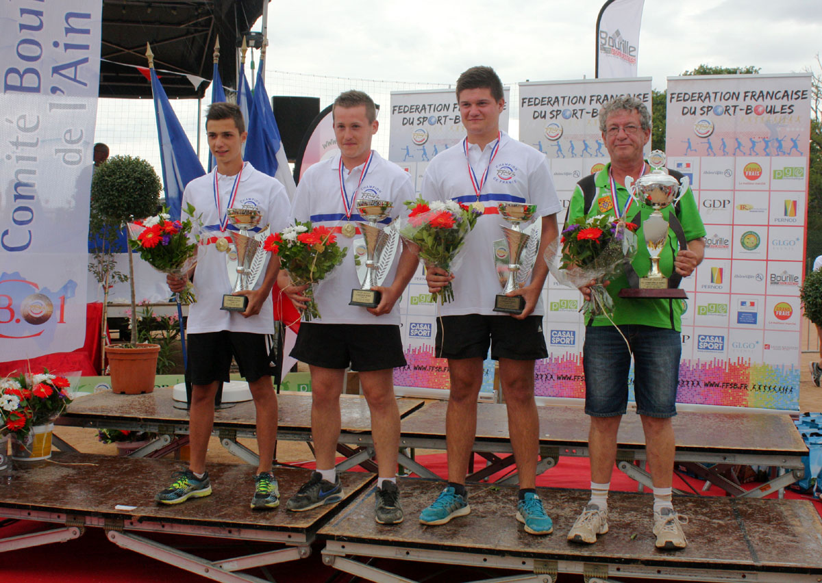 Saint Victor champions de France chez les moins de 18 ans