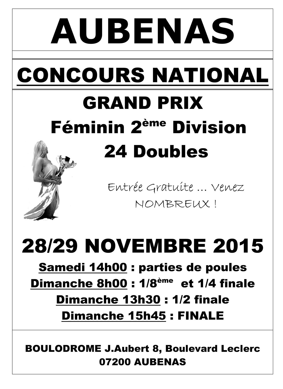 Les forces en présence pour le National F2 d’Aubenas
