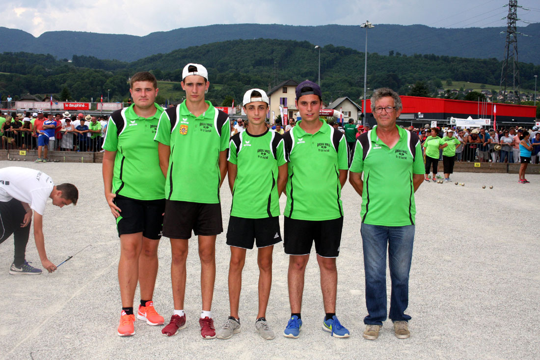 Les U18 de St Victor stoppés en quarts de finale