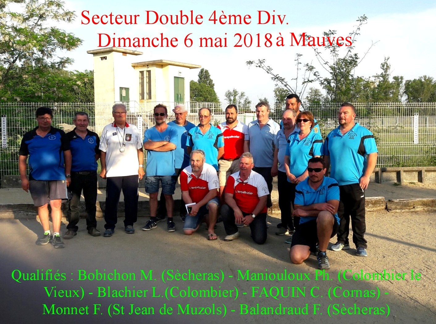 Secteur de Tournon 2018