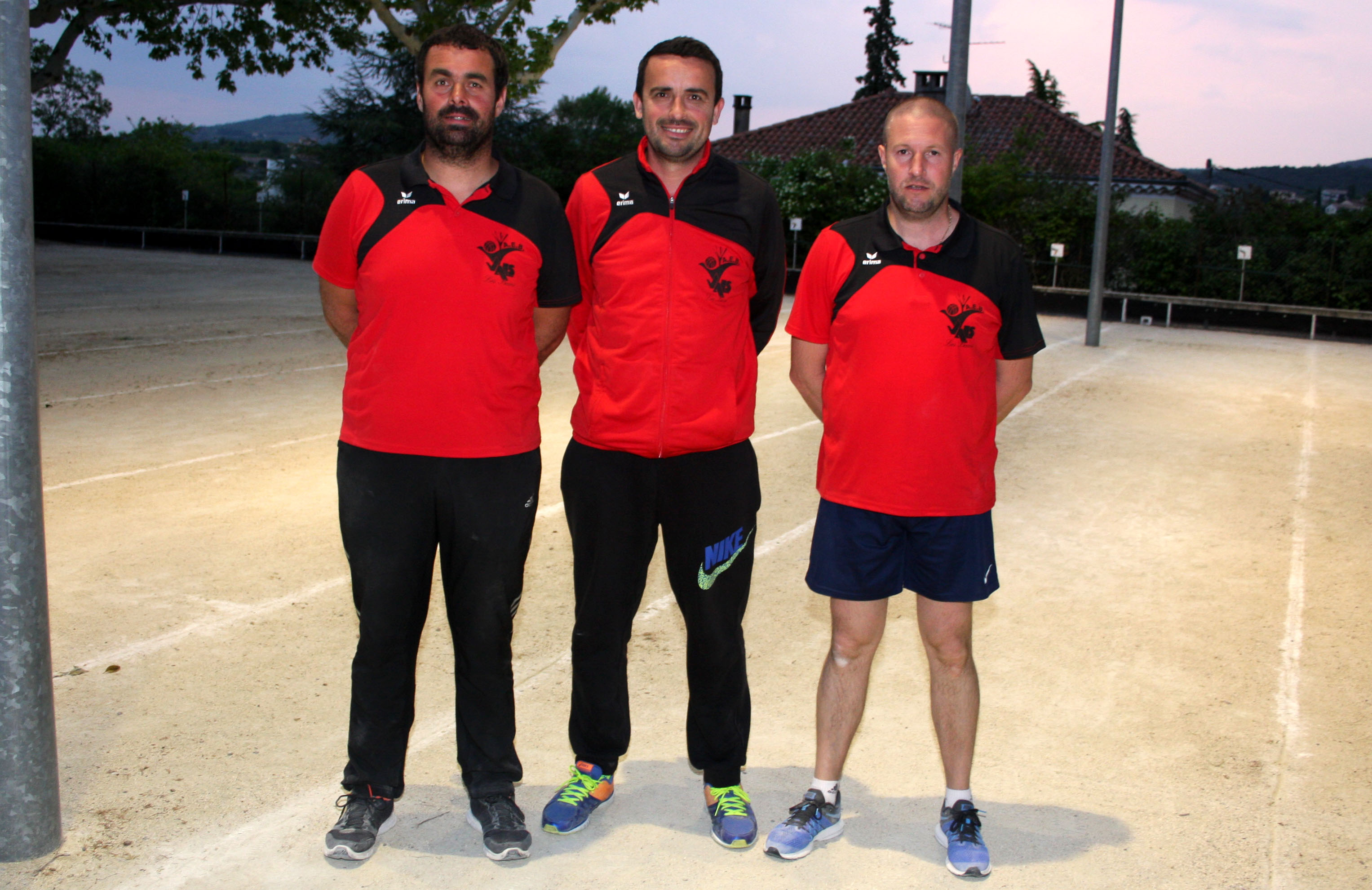 Les qualifiés du secteur d’Aubenas en doubles