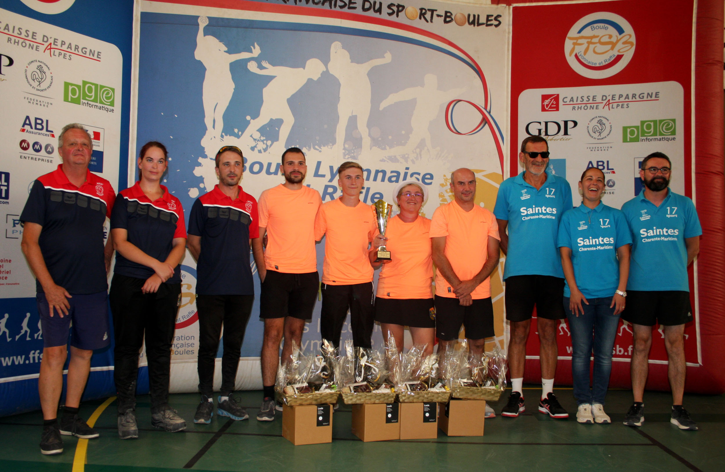 Le podium de D3